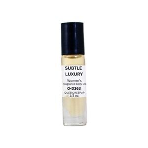 Subtle Luxury (Woman) Body Oil 10 ml Fragrance All Natural 1/3 oz Roll-On Scent